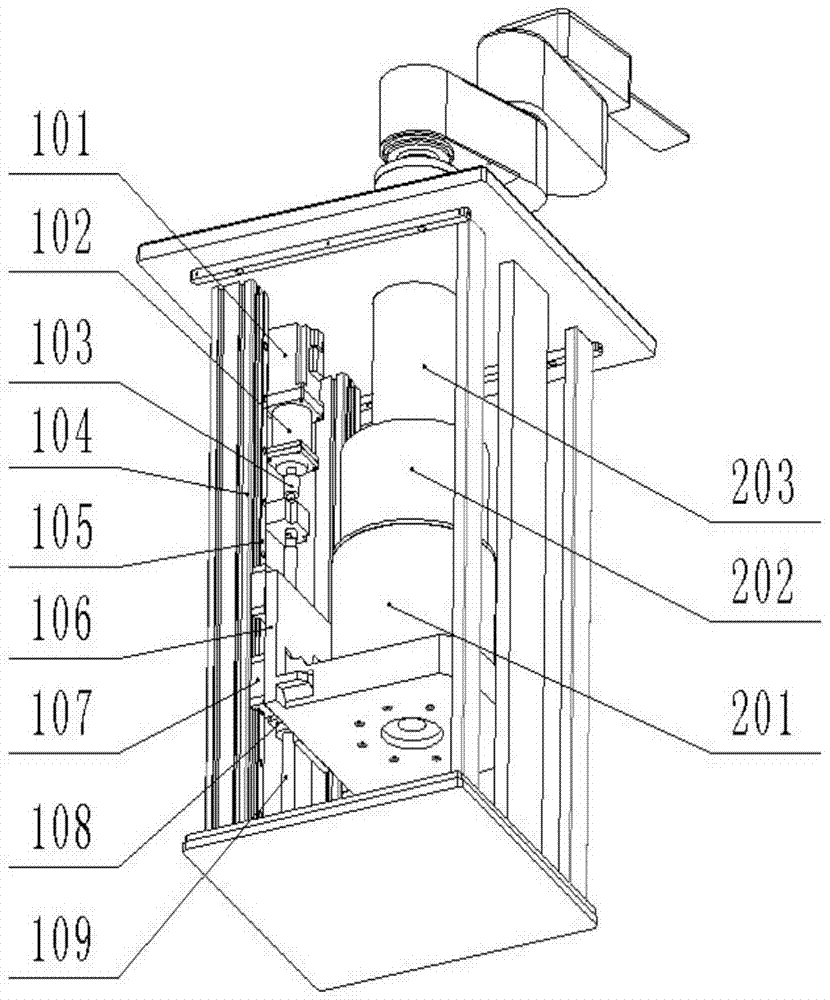 Direct drive type reversible wafer transmission robot