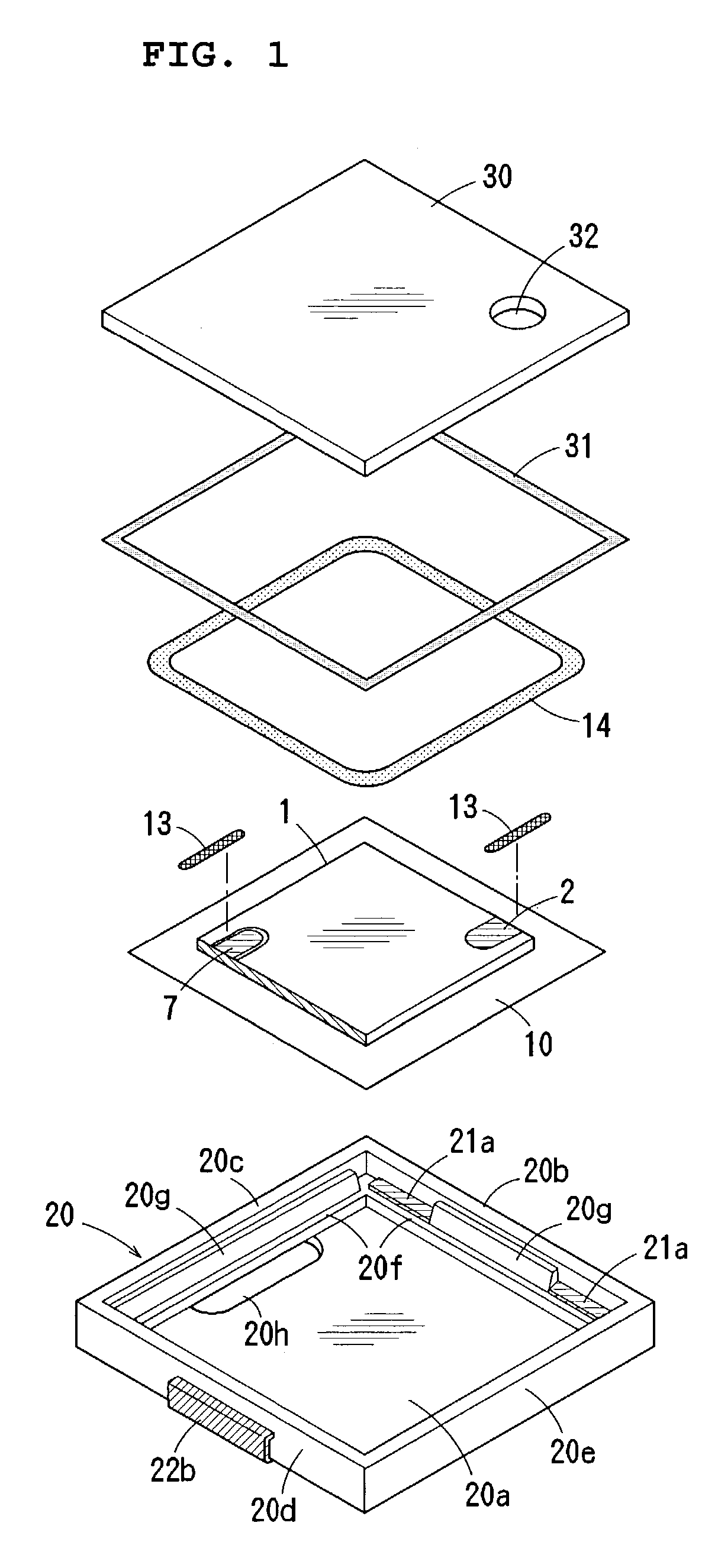 Piezoelectric electro-acoustic transducer