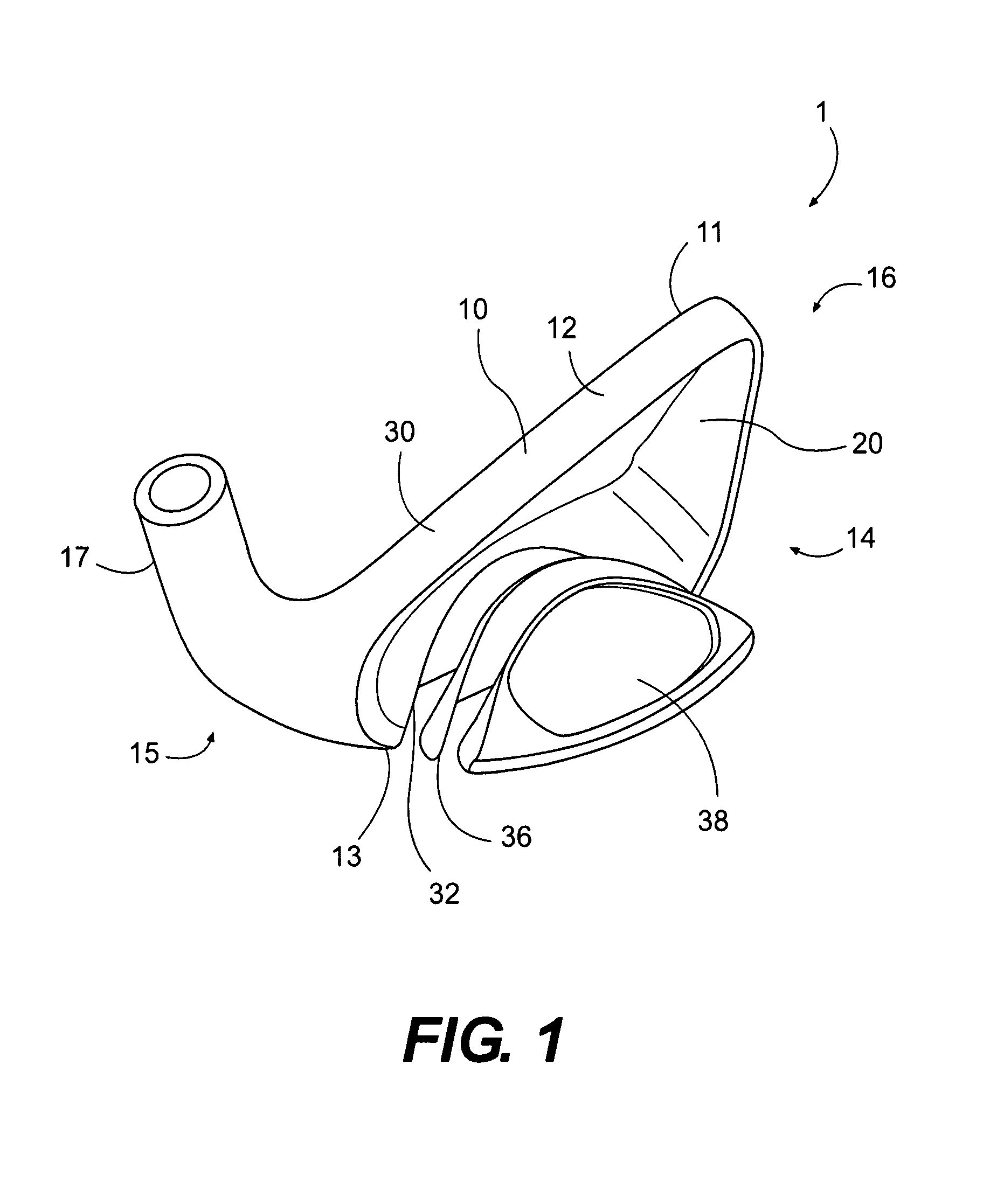 Multi-piece golf club head with improved inertia