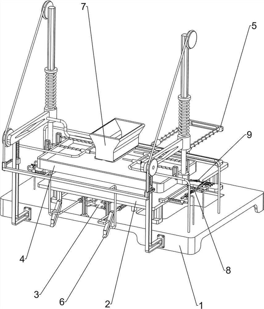 Automatic screen printing equipment for keycaps for keyboard printing