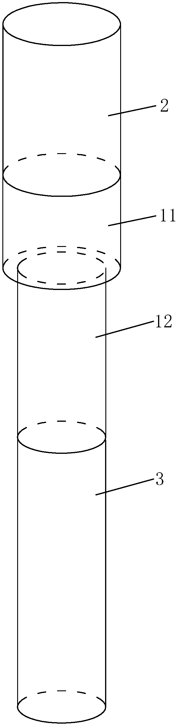 Prefabricated variable-section pile and construction method thereof