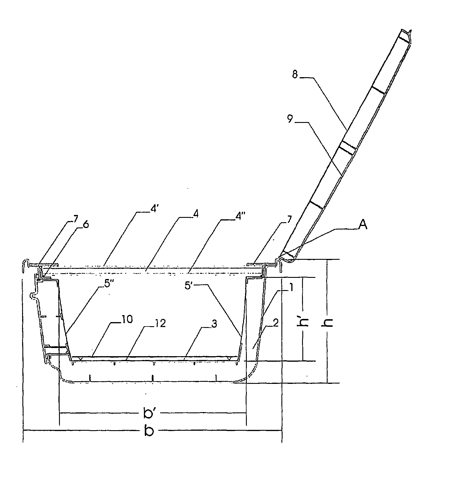 Solar cooker concentrator of the box type, using cpc-type optics