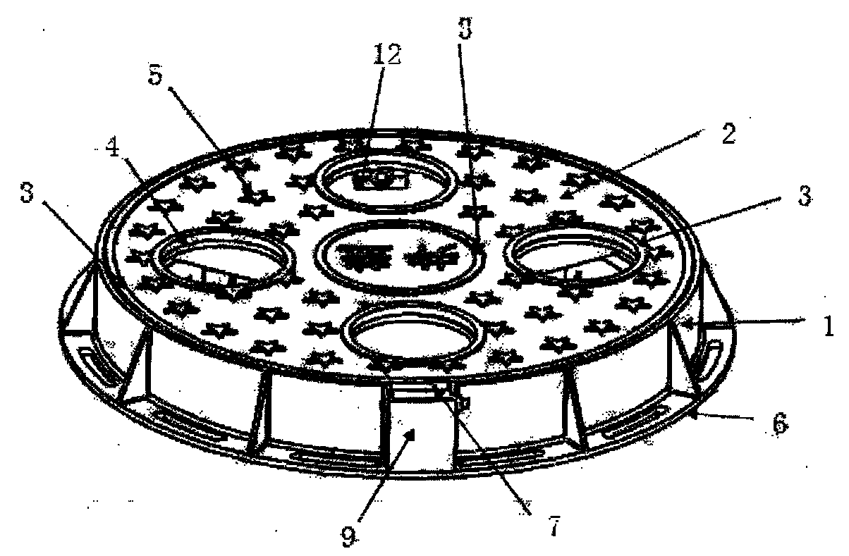 Multipurpose urban road surface well lid for safe burglary prevention and drainage of stagnant water