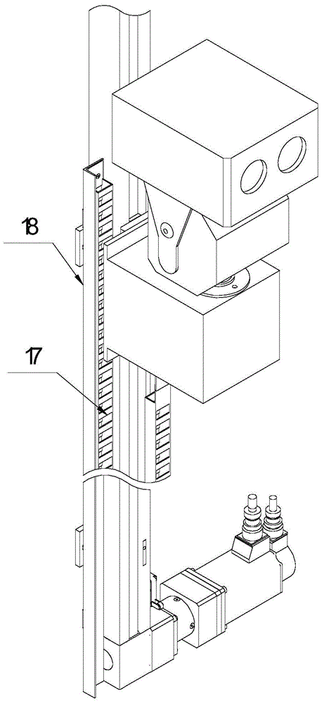 Intelligent inspection robot system of convertor station valve hall