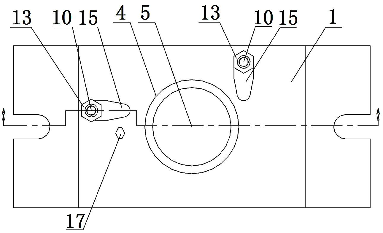 Mechanical processing positioning device