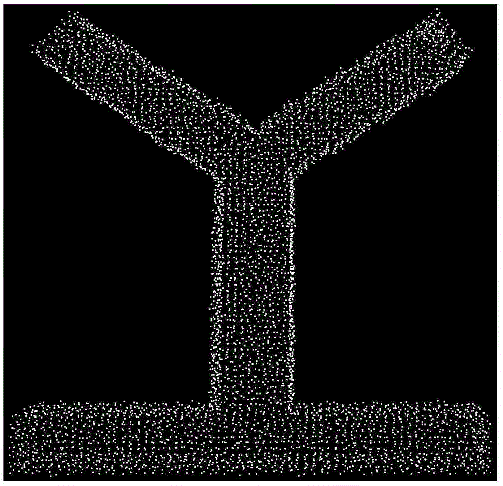 Three dimensional sensor network surface skeleton extraction method