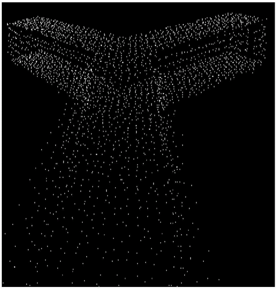 Three dimensional sensor network surface skeleton extraction method