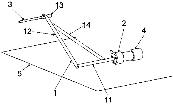 Carrier roller detection device and using method thereof