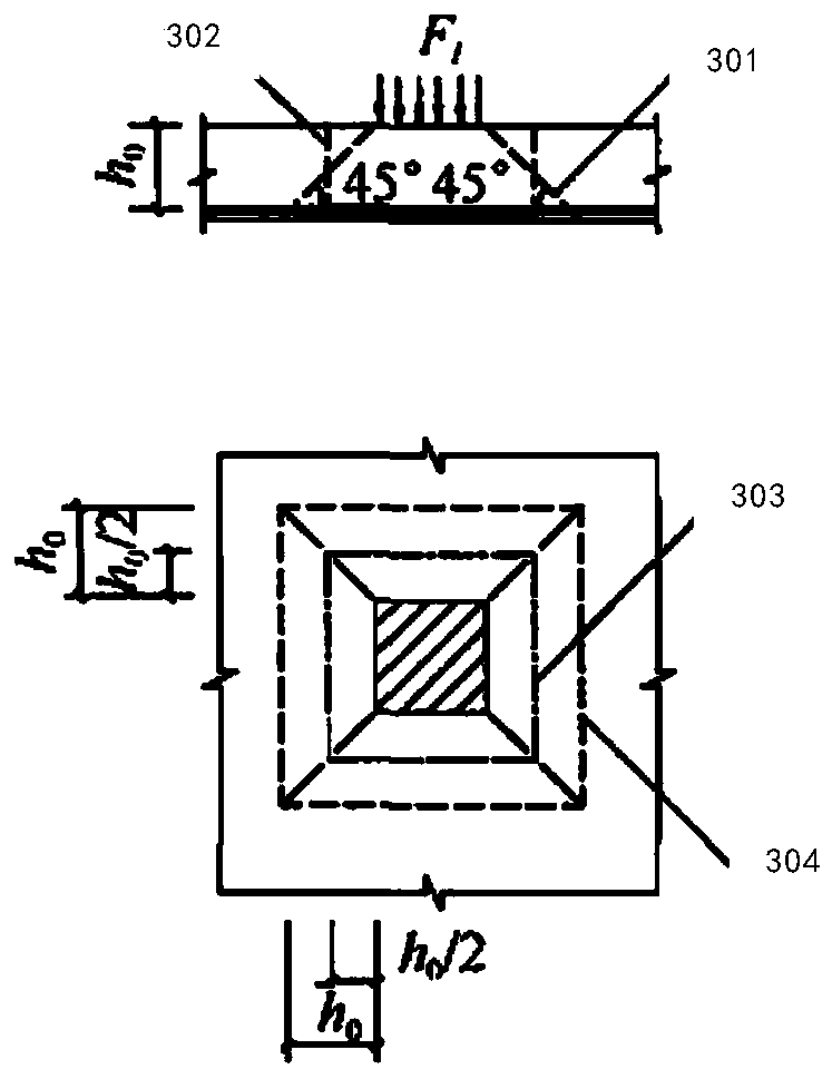 Anti-punching oblique anchor bolt