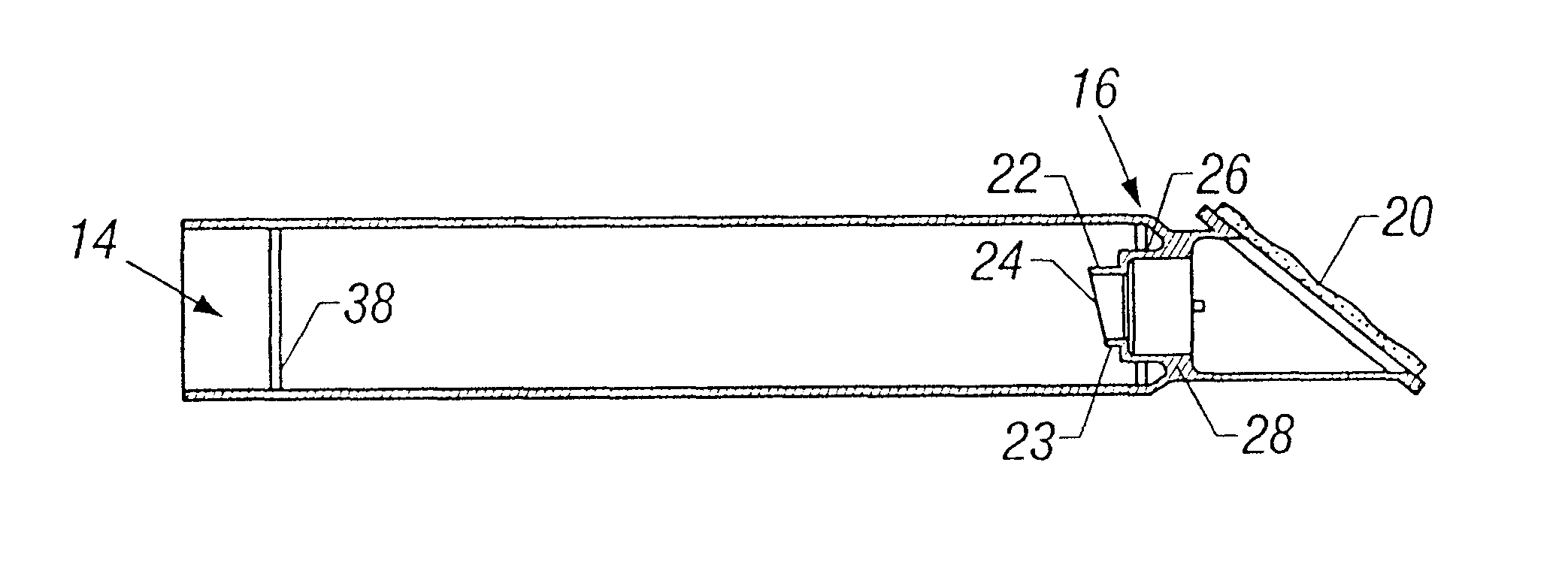 Antiseptic preoperative applicator