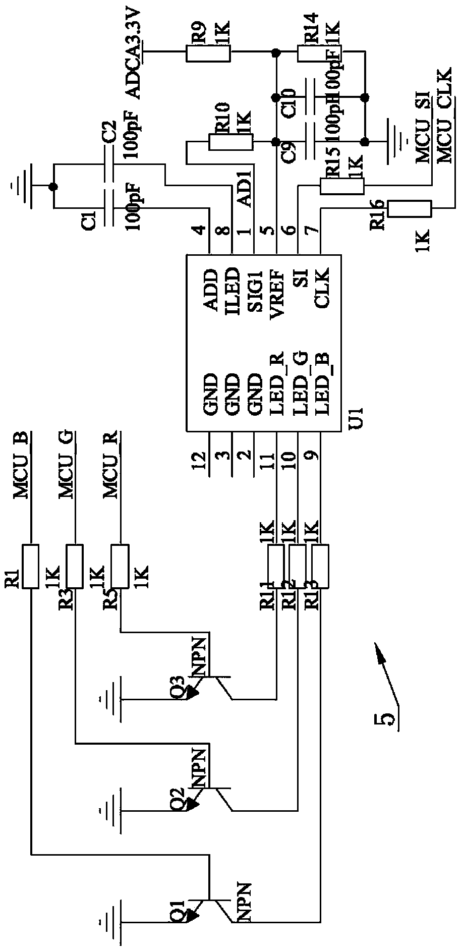 Image acquisition device for flat scanner