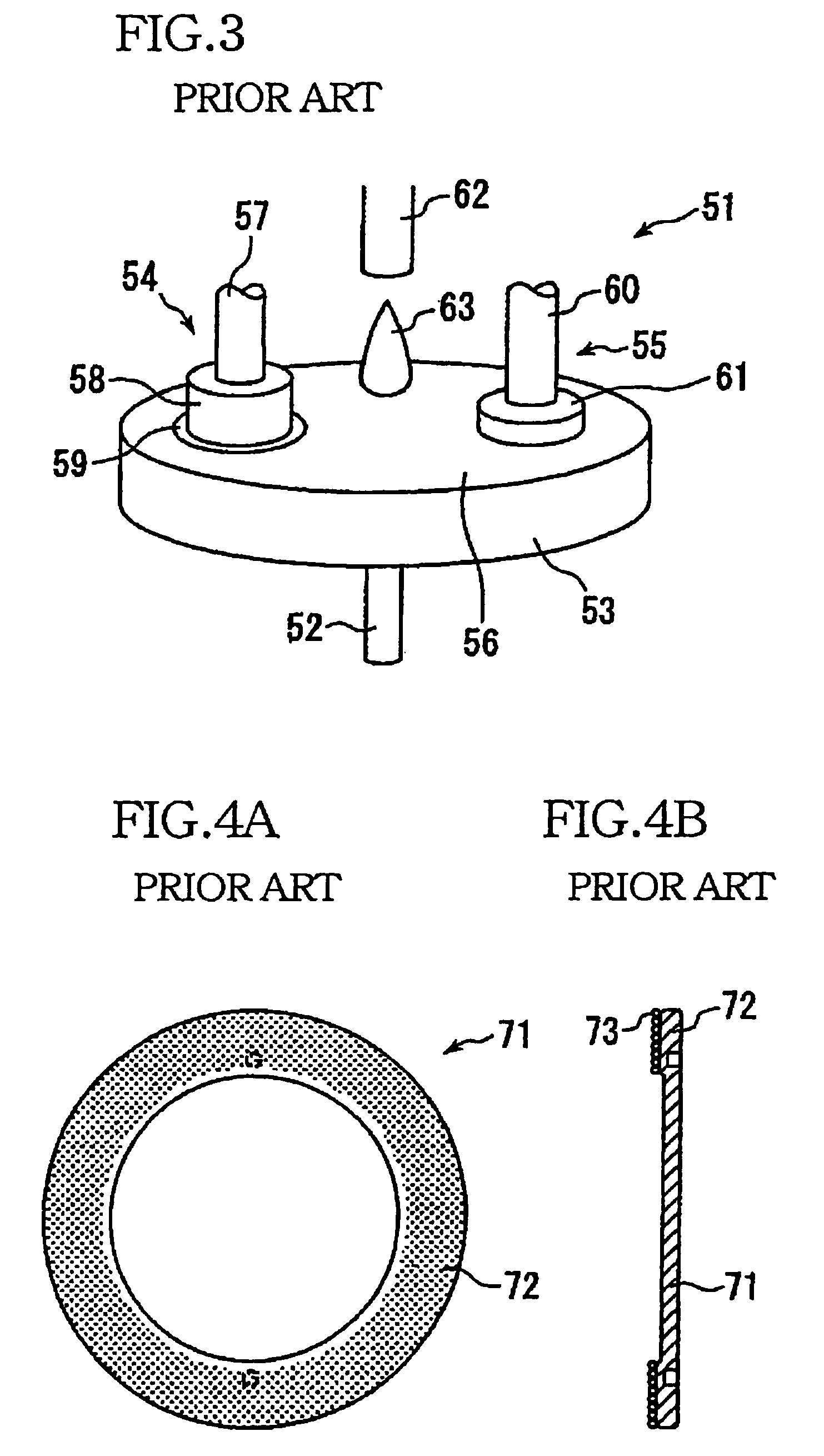 CMP pad conditioner having working surface inclined in radially outer portion