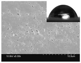 A method for preparing superhydrophobic microporous membranes by synergistically regulating phase separation with aqueous inorganic salt solution