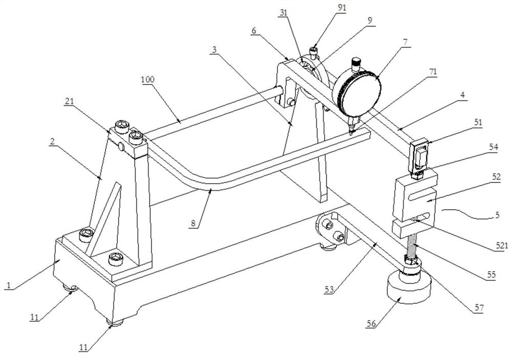 Continuous variable force type torsional angle instrument