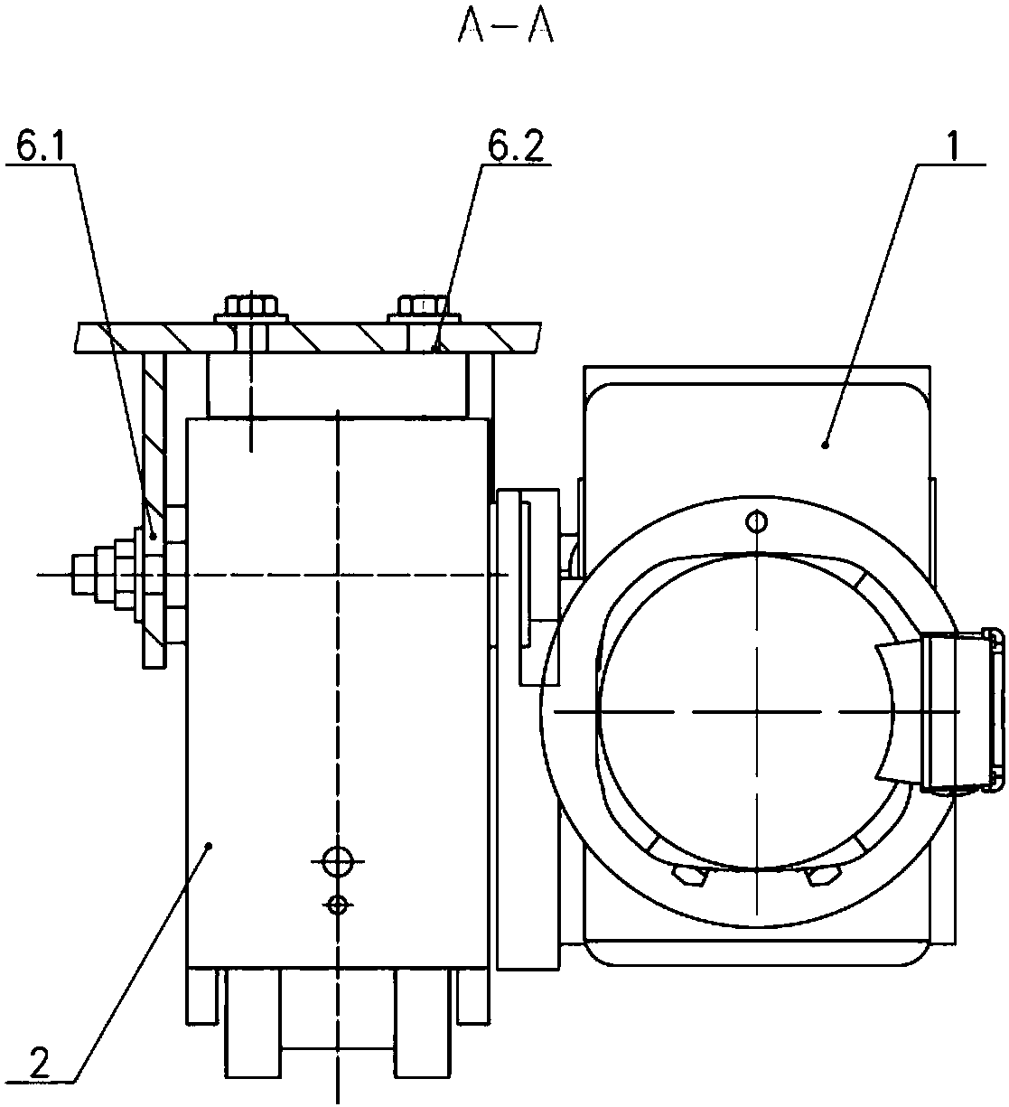 A wheel set installation structure, installation method and installation steps