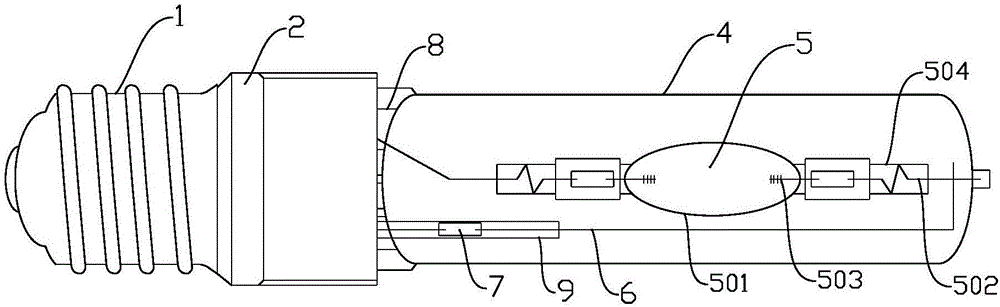 Xenon lamp and manufacturing technology thereof