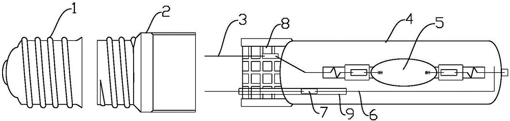 Xenon lamp and manufacturing technology thereof