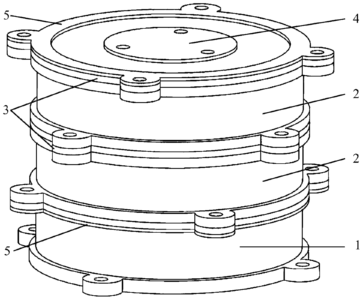 A miniature compound dynamic shock absorber that can be attached and installed