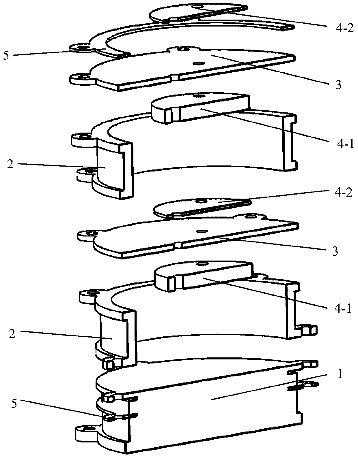 A miniature compound dynamic shock absorber that can be attached and installed