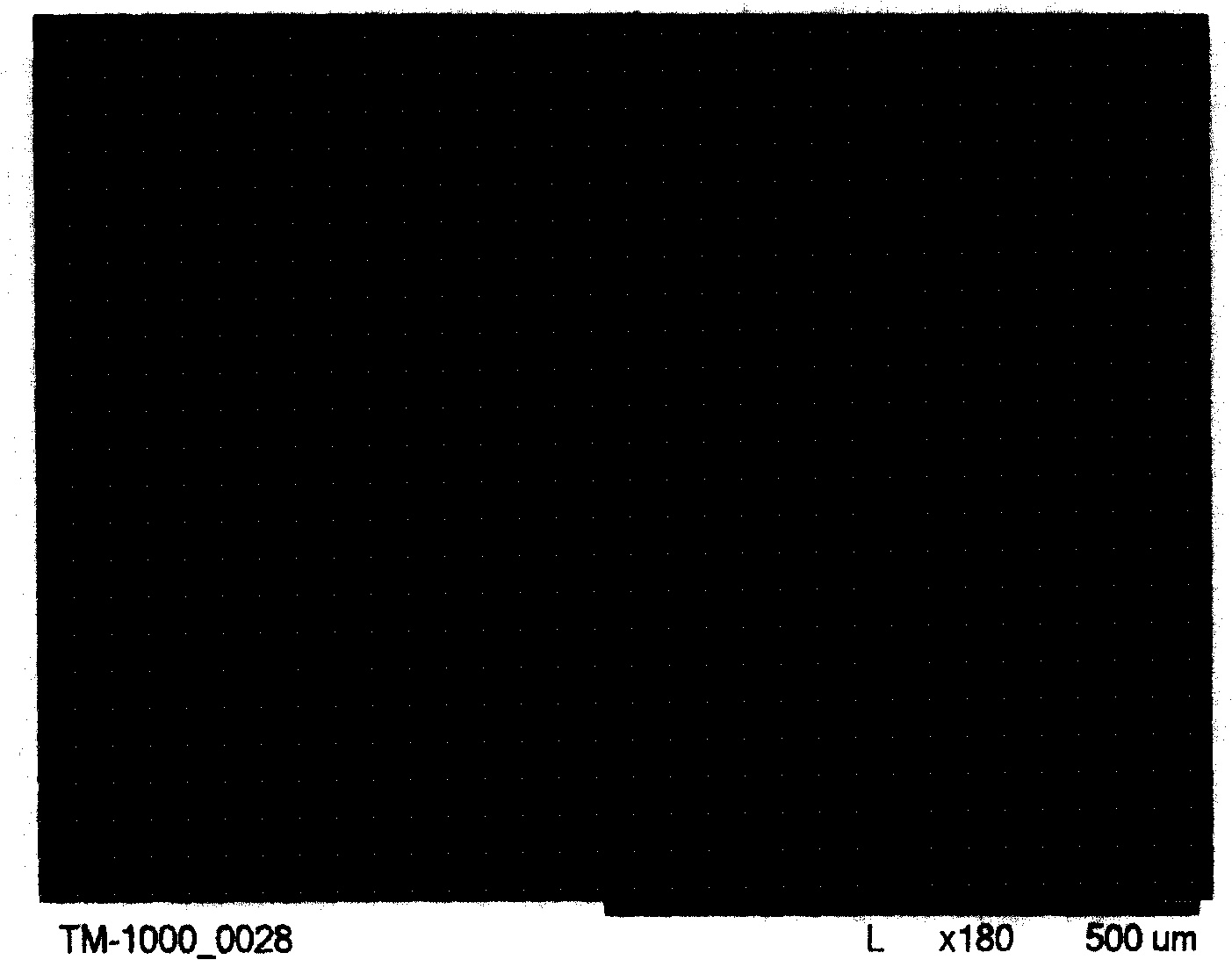 VEGF slowly releasing injection microsphere support and its preparation and use