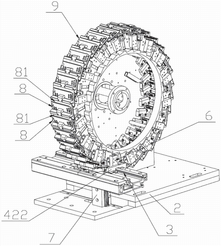 Card feeding positioning mechanism and card feeding positioning method of a smart card chip writing device