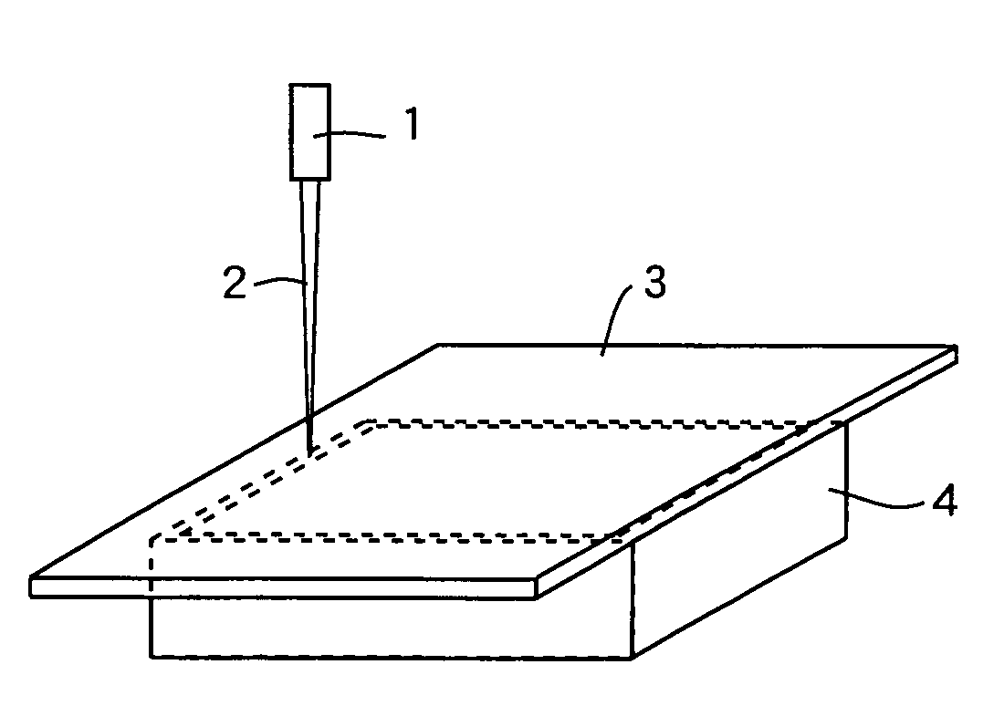 Resin composition for laser welding and molded article