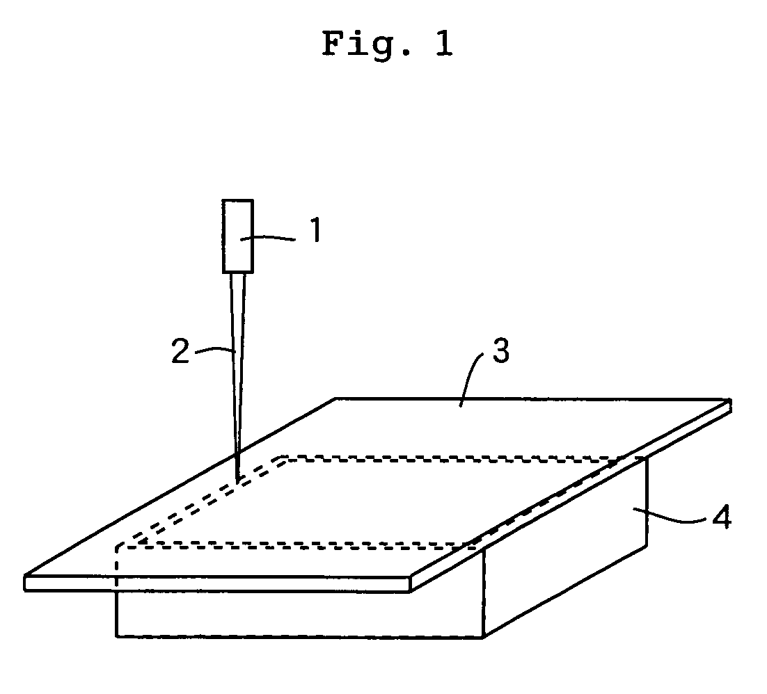 Resin composition for laser welding and molded article