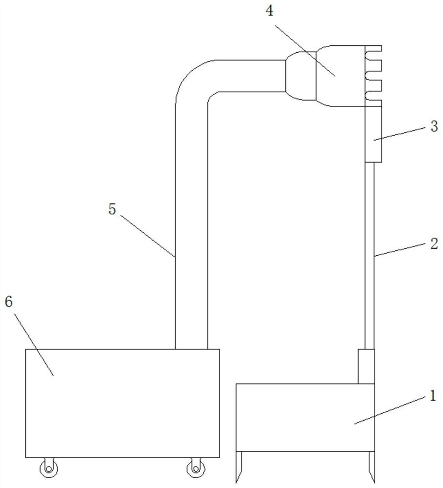 Apple harvesting device