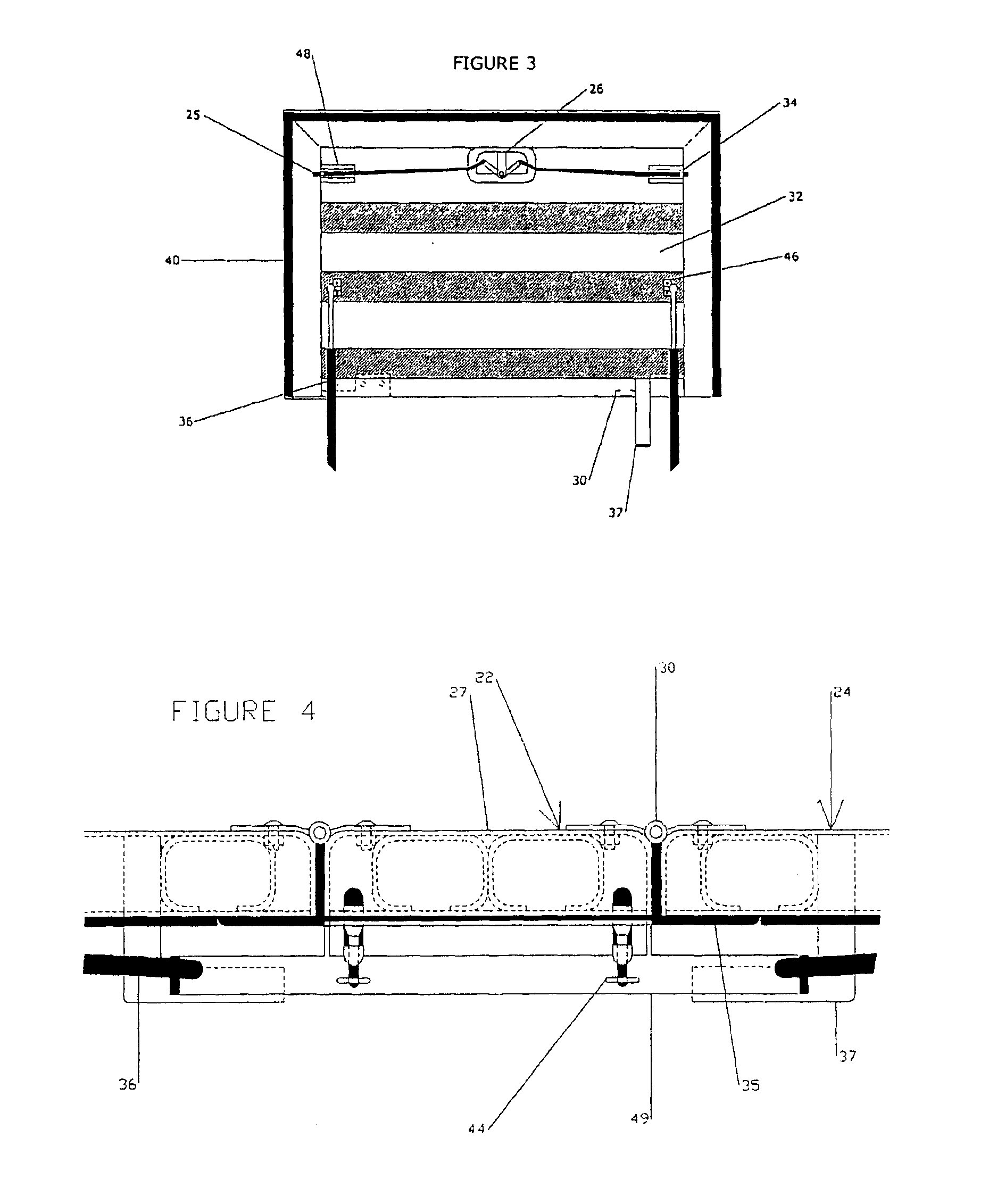 Hinged tonneau cover for transporting a significant top load