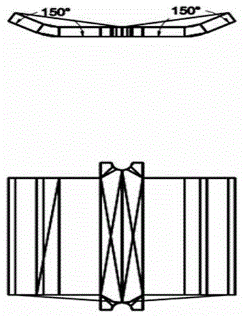 Manufacturing production method for supporting casing pipe