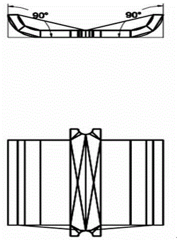 Manufacturing production method for supporting casing pipe