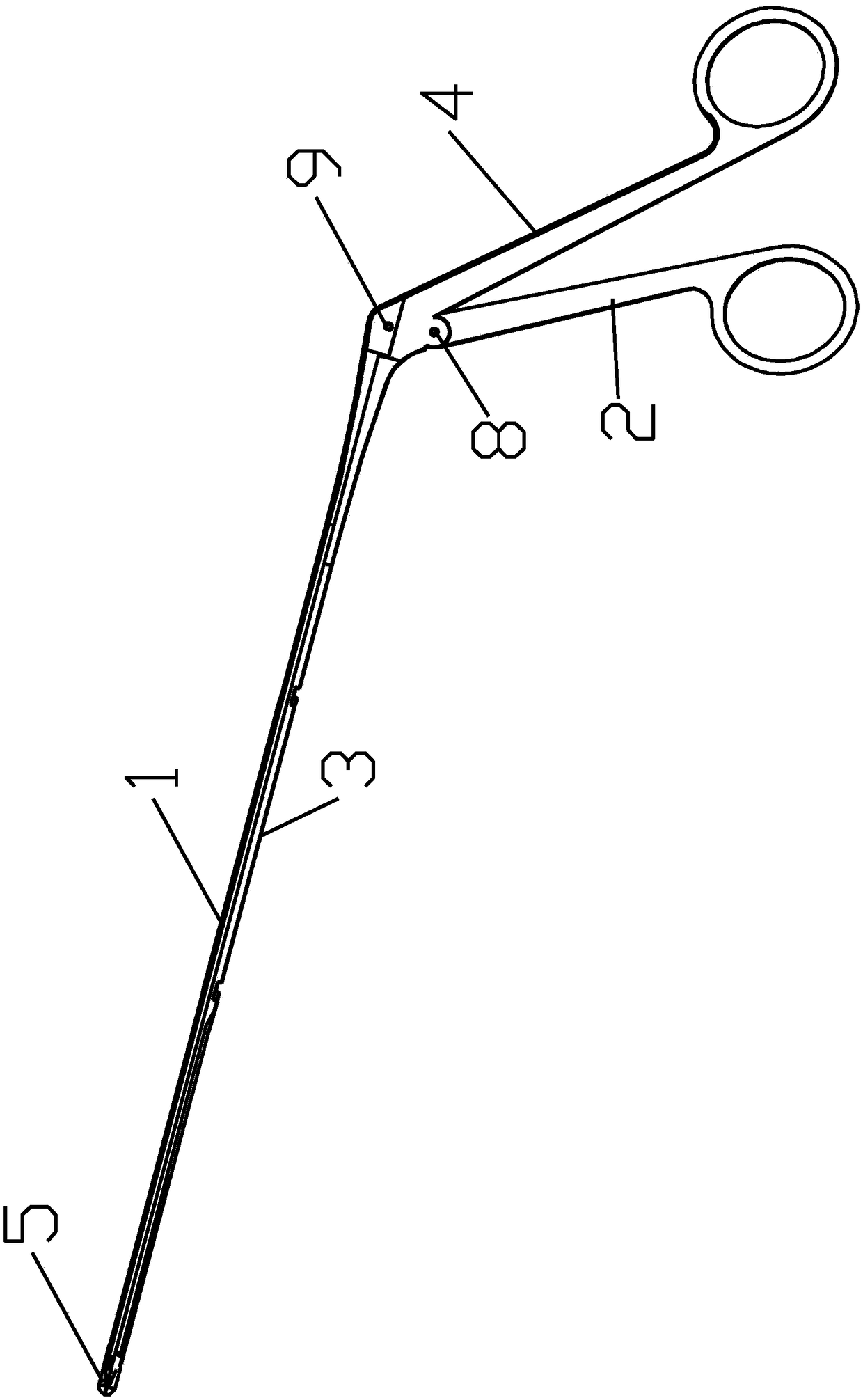 Gun-shaped sampling tongs