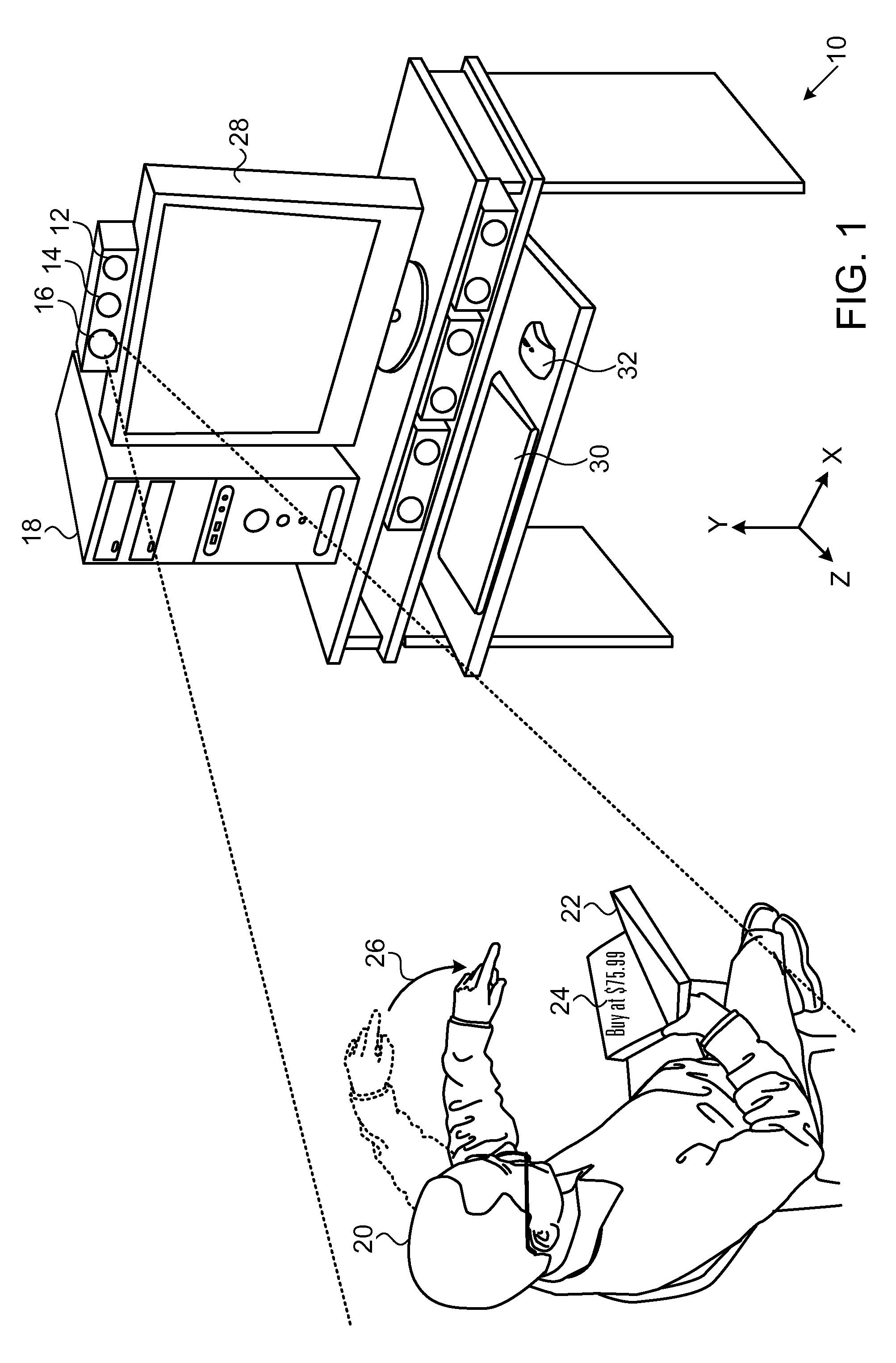 Interactive reality augmentation for natural interaction