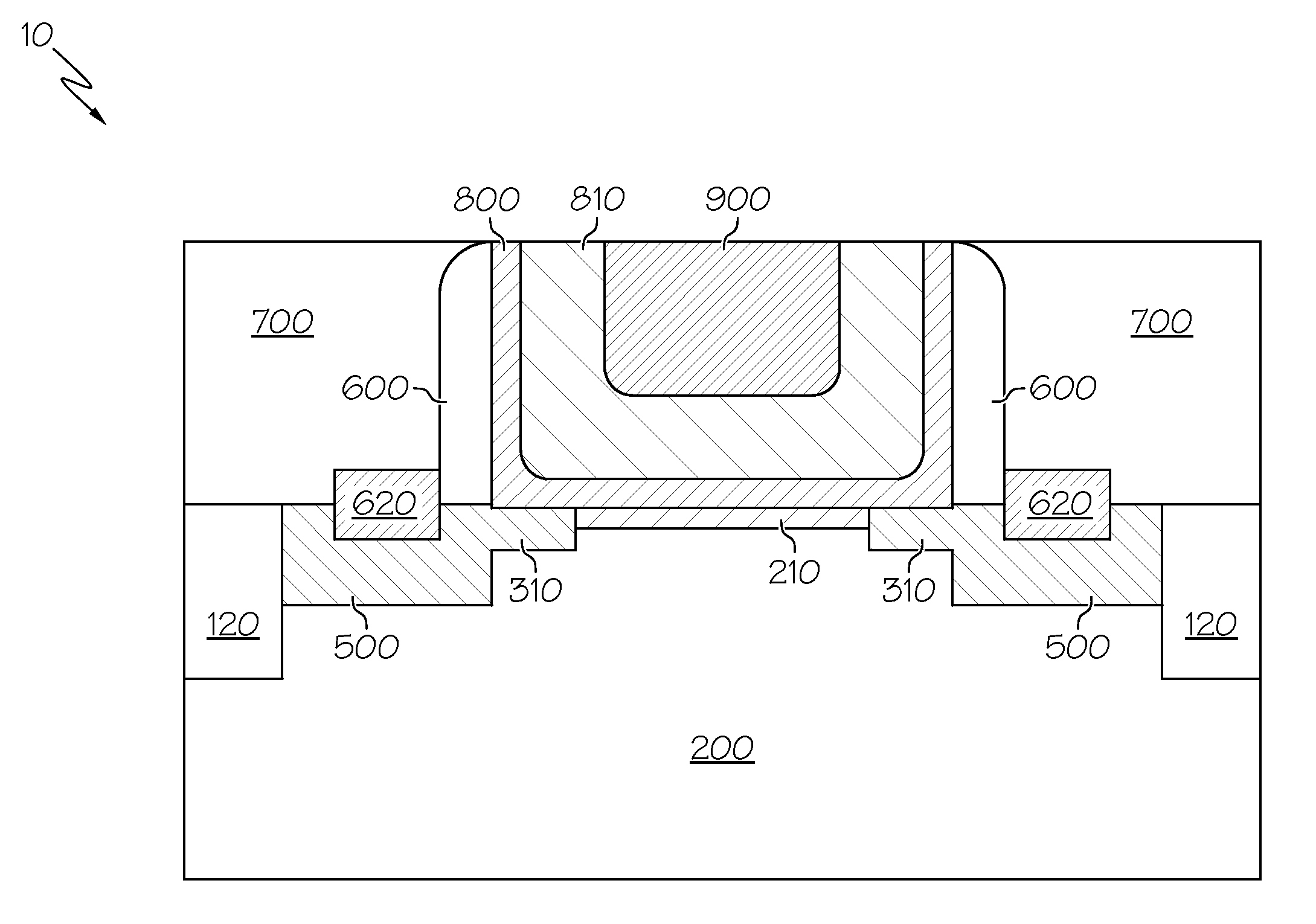 Fabrication of self-aligned gallium arsenide mosfets using damascene gate methods