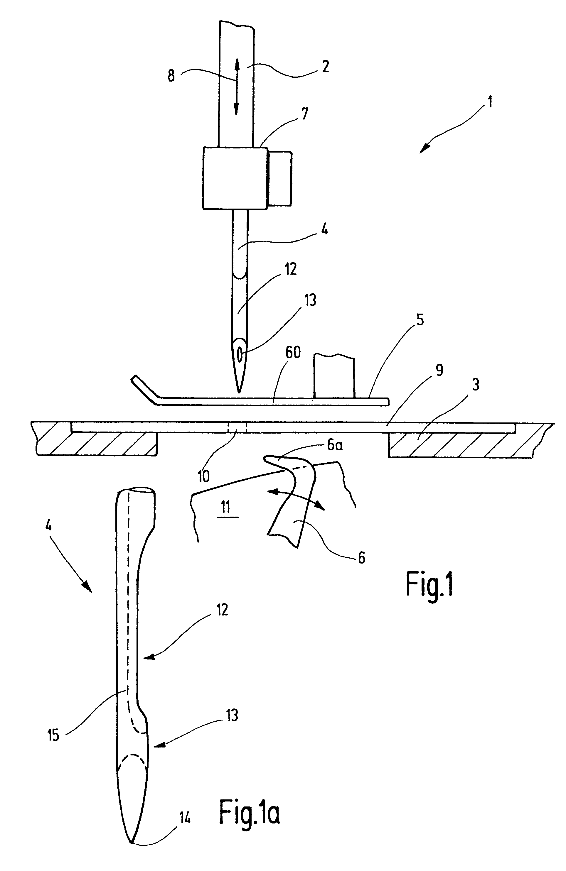 Needle holder for a sewing machine