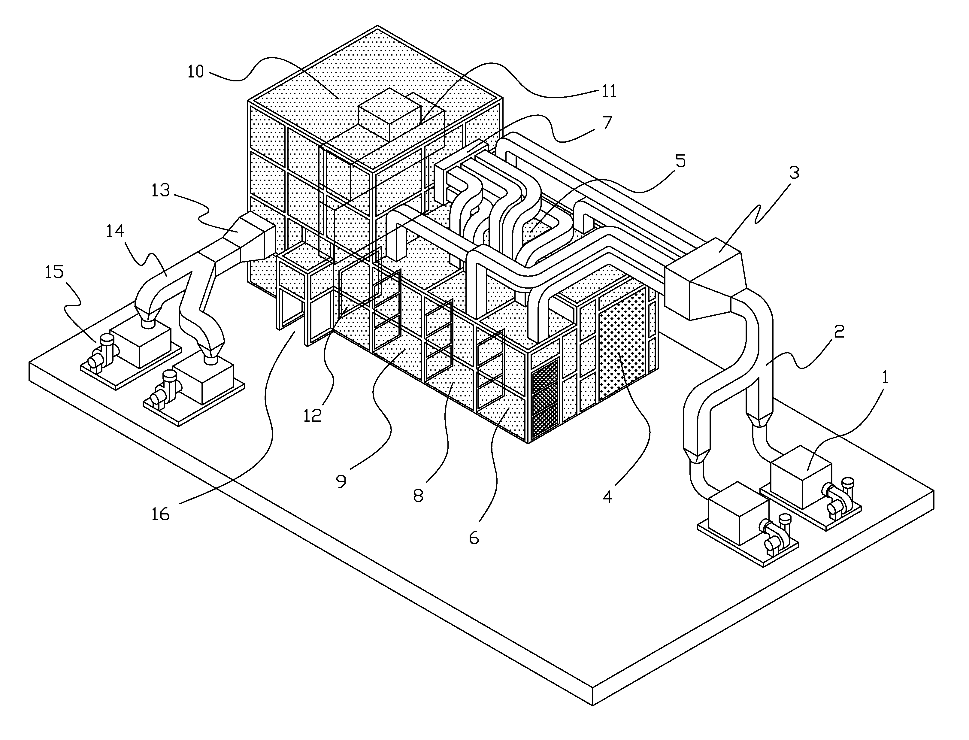 Removal equipment and method for the storage facility for transuranium compounds