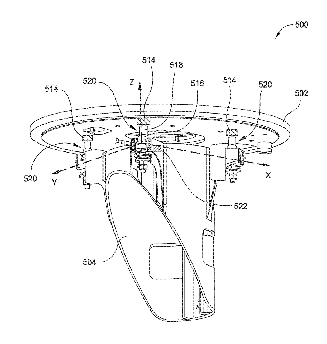 Dynamic wafer leveling/tilting/swiveling during a chemical vapor deposition process