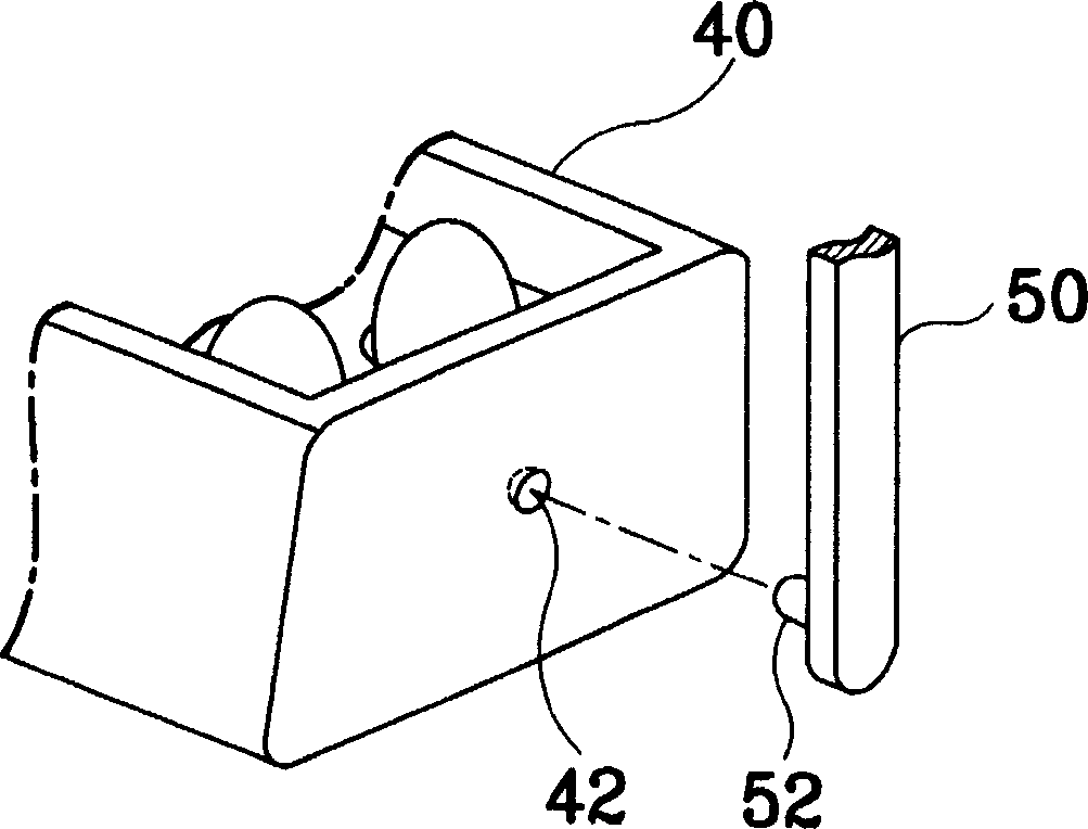 Egg container for refrigerator