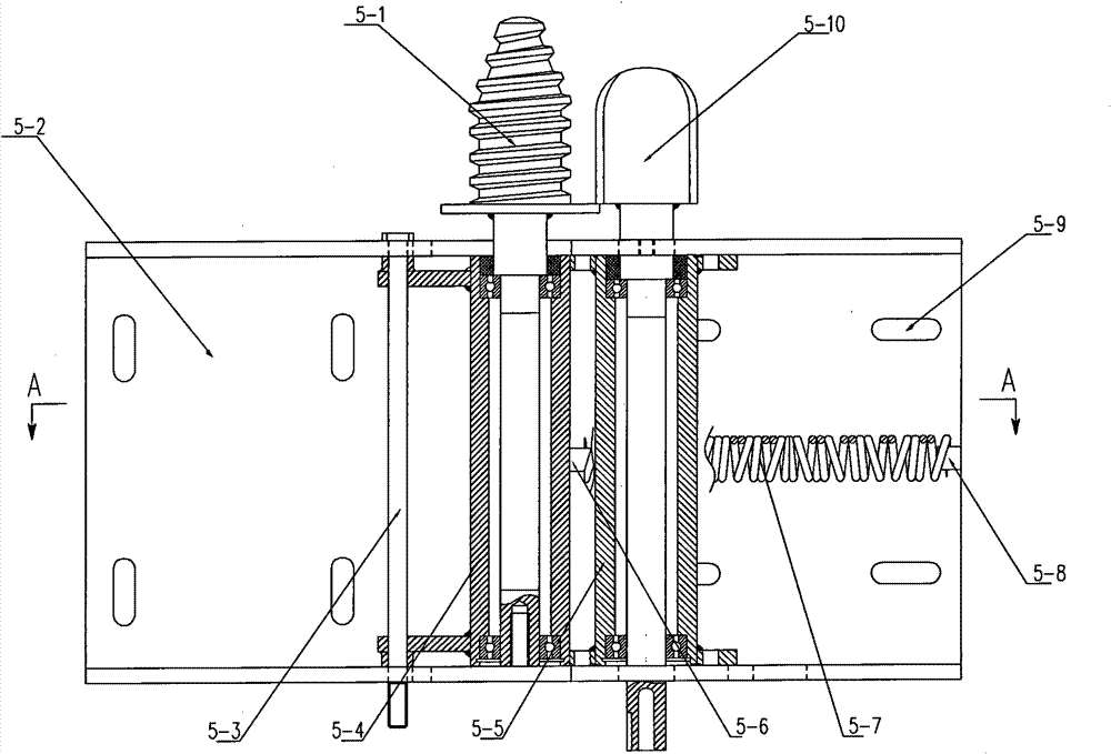 Waste rubber tire horizontal composite dicer