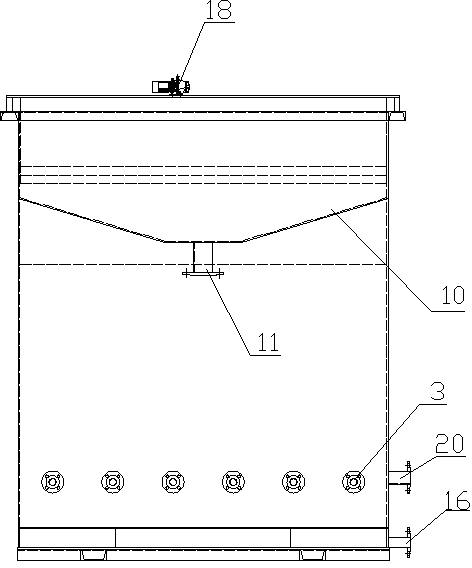 Air flotation device for cleaning floating object in sewage in printing and dyeing mill