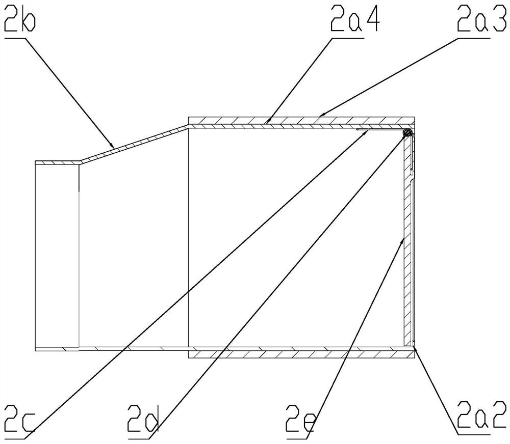 A multi-level connected anti-smoke fire chute