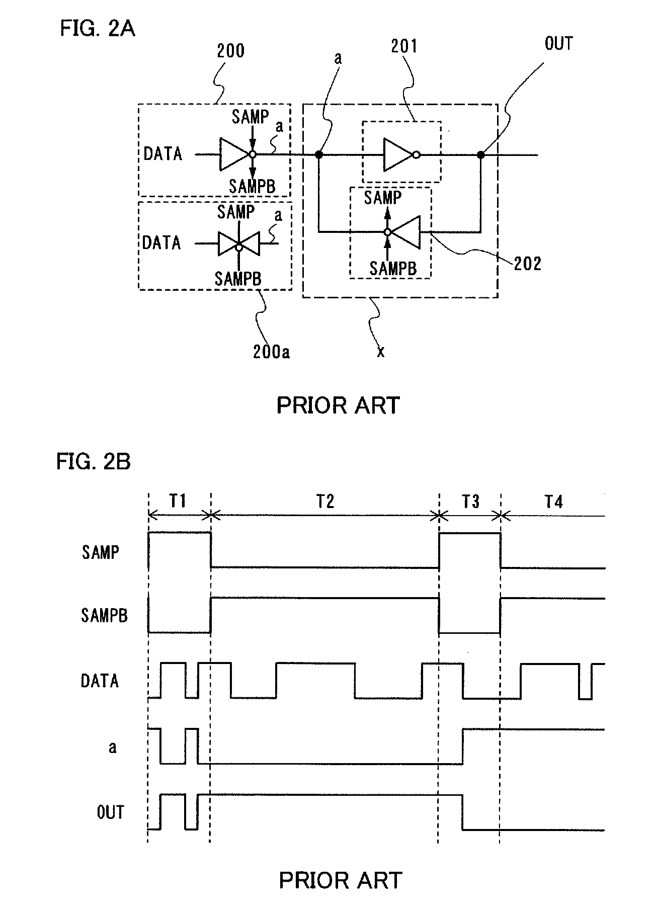 Data latch circuit, driving method of the data latch circuit, and display device