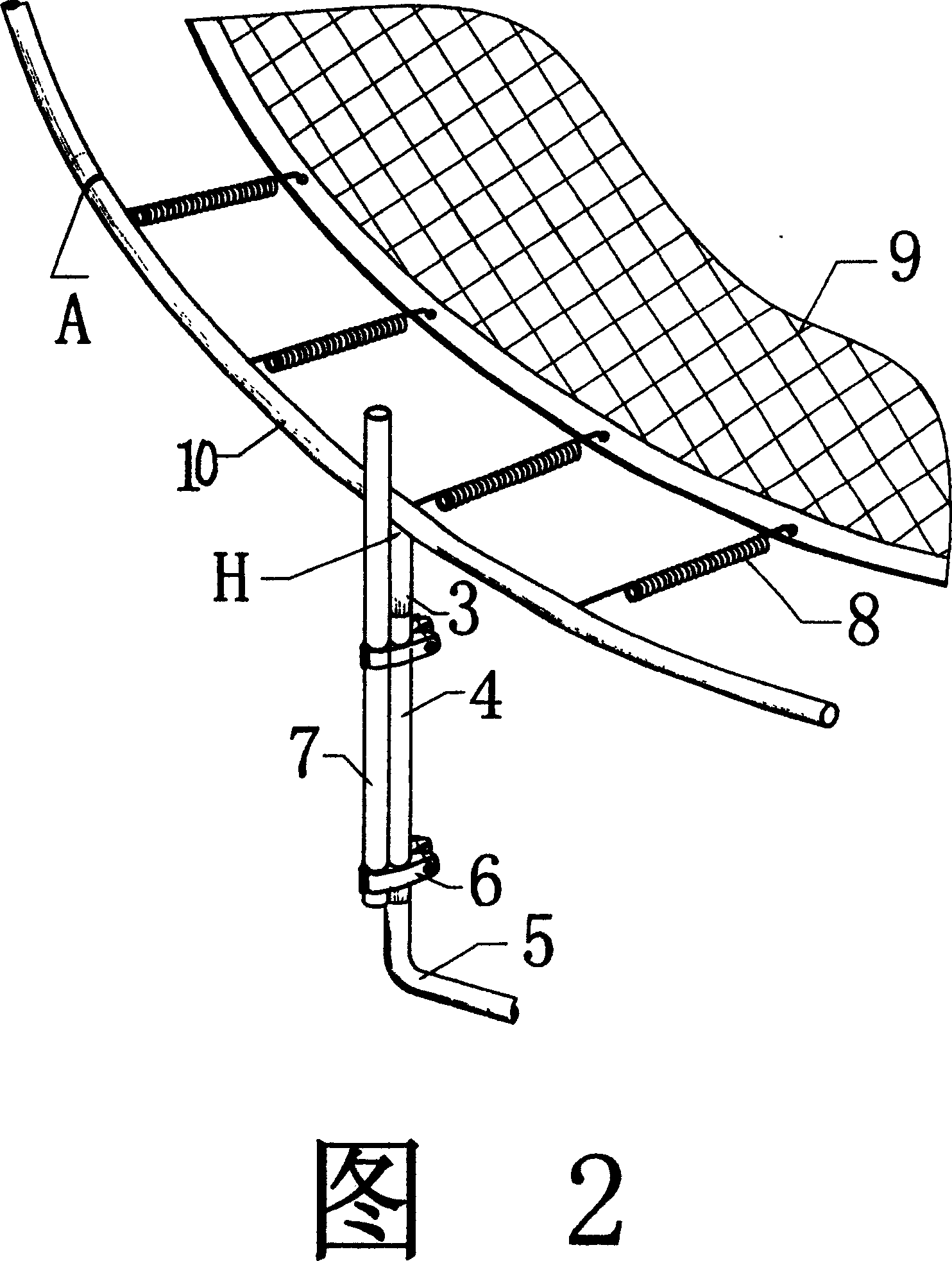 Novel jumping bed