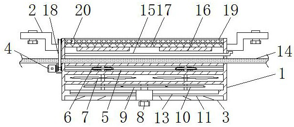 A car interior temperature adjustment device and adjustment method based on big data