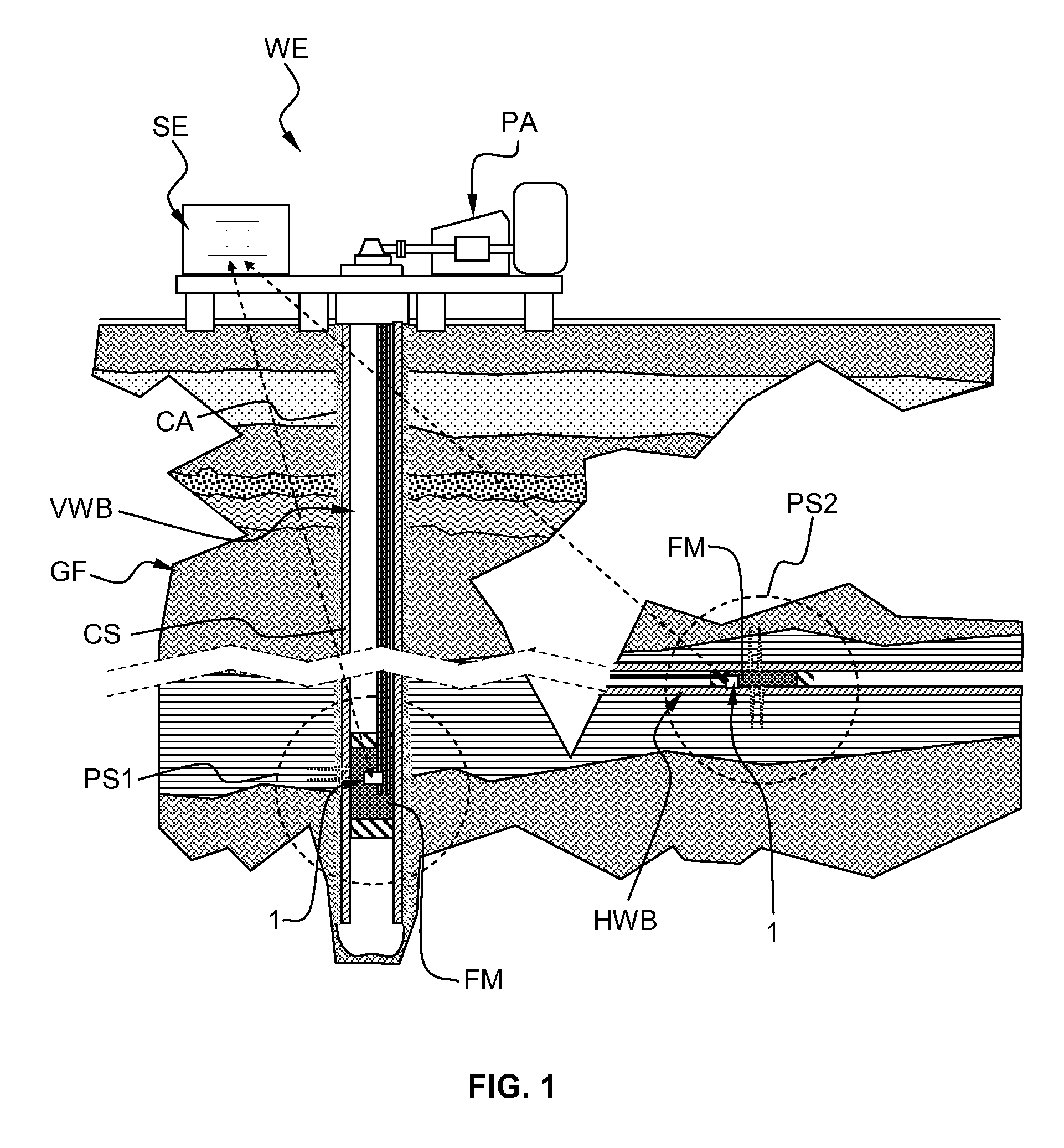 Water fraction measuring sensor and method having capacitance module