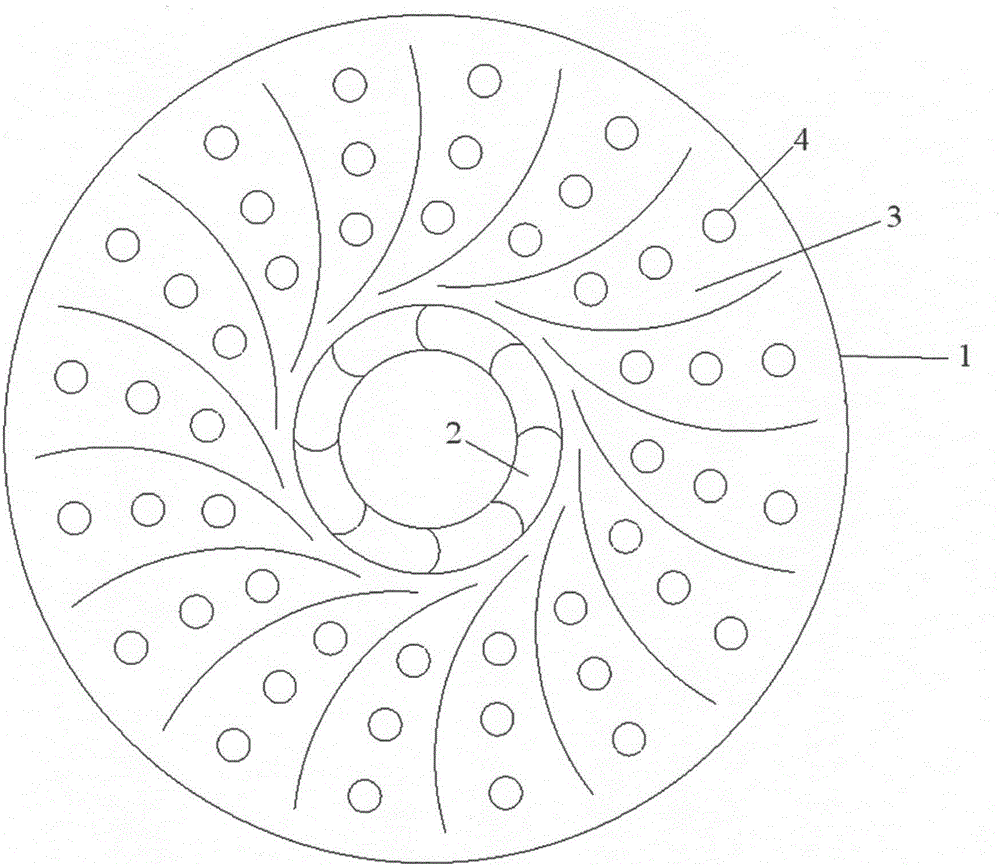 Three-dimensional space omni-directional energy collecting vertical-axis high-power wind power generation system