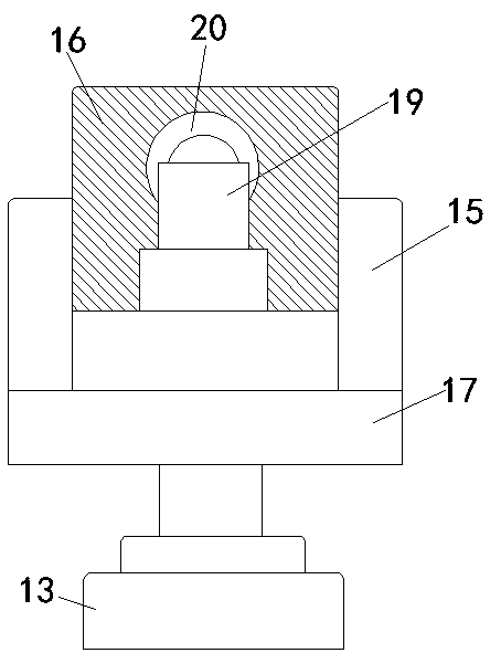 Device and method for cutting lone stone in front of tunnel by utilizing laser