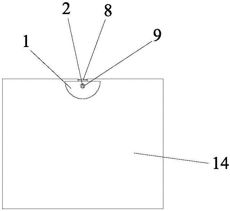 Sleeve type soil grasping device sensor device for measuring test soil body inside micro deformation in geotechnique direct shearing test