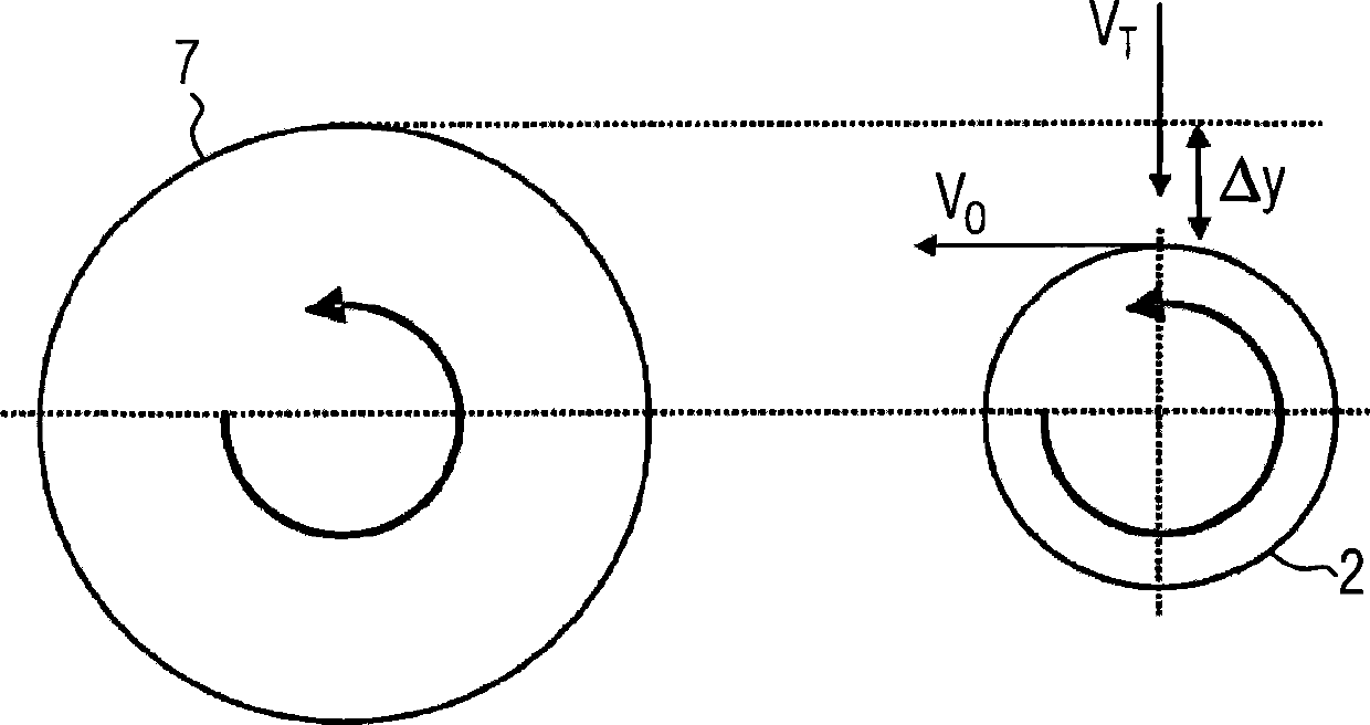 Method and device for ink-jet printing on curved container surfaces