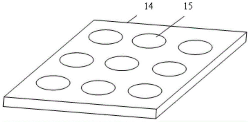 A grinding device for biological tissue